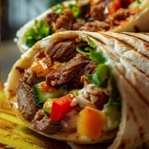 Burrito al Pastor Negro