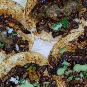 Tacos al Pastor Negro